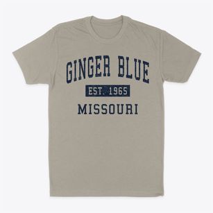 Ginger Blue Missouri Classic Established Classic Dad T-Shirt