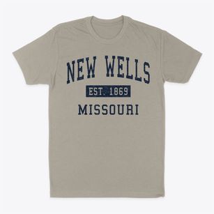 New Wells Missouri Classic Established Classic Dad T-Shirt