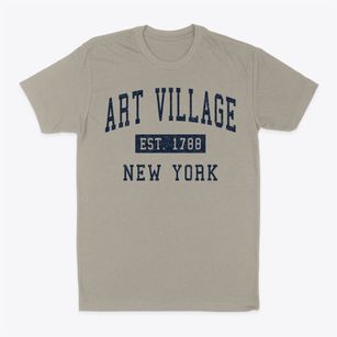 Art Village New York Classic Established Classic Dad T-Shirt