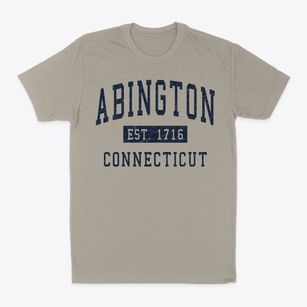 Abington Connecticut Classic Established Classic Dad T-Shirt