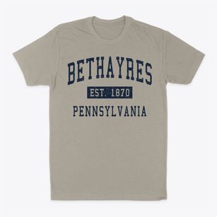 Bethayres Pennsylvania Classic Established Classic Dad T-Shirt