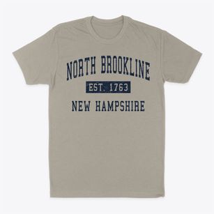 North Brookline New Hampshire Classic Established Classic Dad T-Shirt