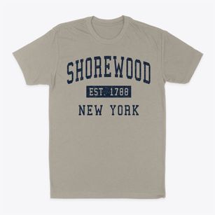 Shorewood New York Classic Established Classic Dad T-Shirt