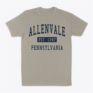 Allenvale Pennsylvania Classic Established Classic Dad T-Shirt