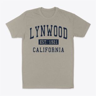 Lynwood California Classic Established Classic Dad T-Shirt
