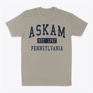Askam Pennsylvania Classic Established Classic Dad T-Shirt