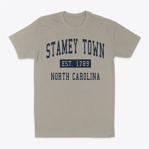 Stamey Town North Carolina Classic Established Classic Dad T-Shirt