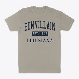Bonvillain Louisiana Classic Established Classic Dad T-Shirt