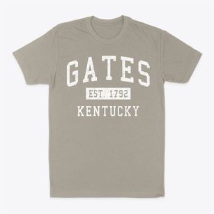 Gates Kentucky Classic Established Classic Dad T-Shirt