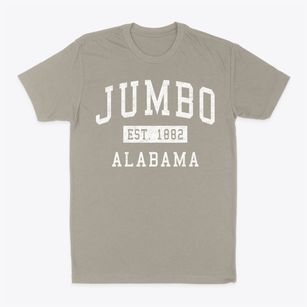 Jumbo Alabama Classic Established Classic Dad T-Shirt