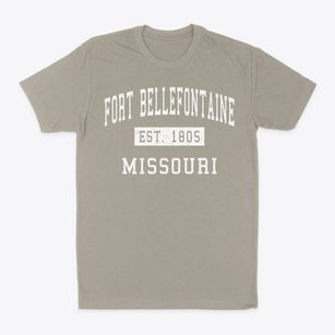 Fort Bellefontaine Missouri Classic Established Classic Dad T-Shirt