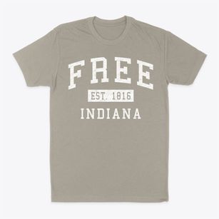Free Indiana Classic Established Classic Dad T-Shirt