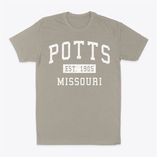 Potts Missouri Classic Established Classic Dad T-Shirt