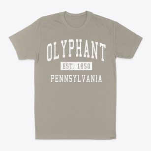 Olyphant Pennsylvania Classic Established Classic Dad T-Shirt