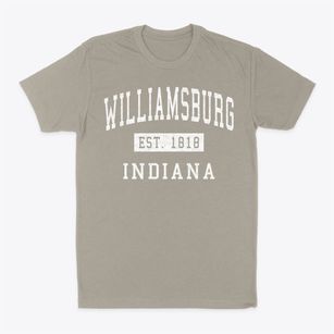 Williamsburg Indiana Classic Established Classic Dad T-Shirt