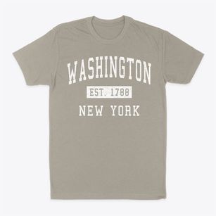 Washington New York Classic Established Classic Dad T-Shirt