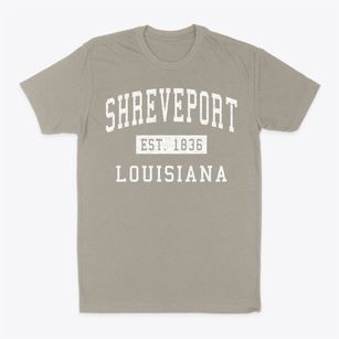 Shreveport Louisiana Classic Established Classic Dad T-Shirt