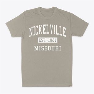 Nickelville Missouri Classic Established Classic Dad T-Shirt