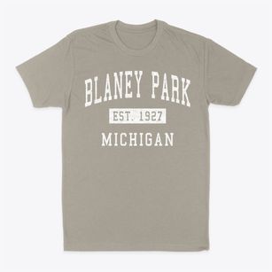 Blaney Park Michigan Classic Established Classic Dad T-Shirt
