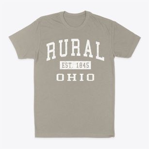 Rural Ohio Classic Established Classic Dad T-Shirt