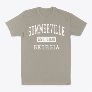 Summerville Georgia Classic Established Classic Dad T-Shirt