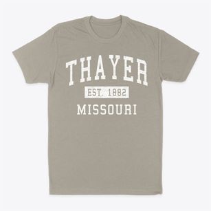 Thayer Missouri Classic Established Classic Dad T-Shirt