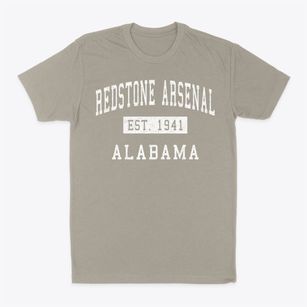 Redstone Arsenal Alabama Classic Established Classic Dad T-Shirt