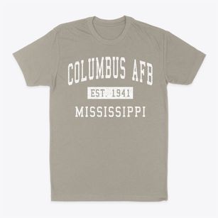 Columbus Afb Mississippi Classic Established Classic Dad T-Shirt