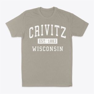 Crivitz Wisconsin Classic Established Classic Dad T-Shirt