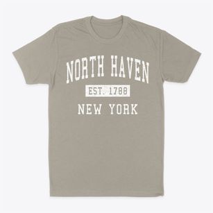 North Haven New York Classic Established Classic Dad T-Shirt