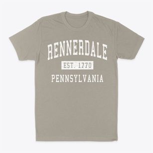 Rennerdale Pennsylvania Classic Established Classic Dad T-Shirt