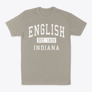 English Indiana Classic Established Classic Dad T-Shirt