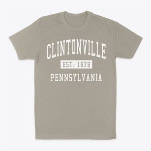 Clintonville Pennsylvania Classic Established Classic Dad T-Shirt
