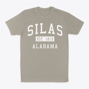 Silas Alabama Classic Established Classic Dad T-Shirt