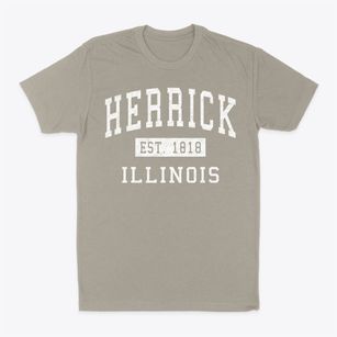 Herrick Illinois Classic Established Classic Dad T-Shirt