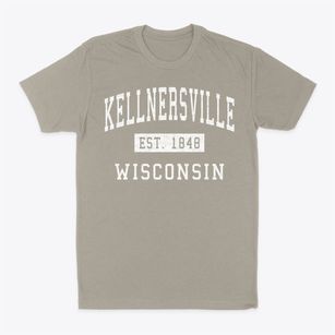 Kellnersville Wisconsin Classic Established Classic Dad T-Shirt
