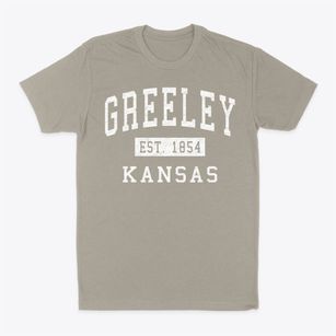 Greeley Kansas Classic Established Classic Dad T-Shirt
