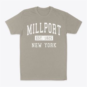 Millport New York Classic Established Classic Dad T-Shirt