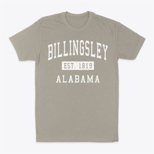 Billingsley Alabama Classic Established Classic Dad T-Shirt
