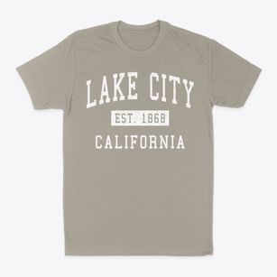 Lake City California Classic Established Classic Dad T-Shirt