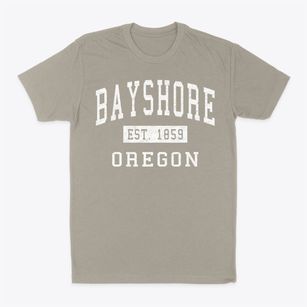 Bayshore Oregon Classic Established Classic Dad T-Shirt