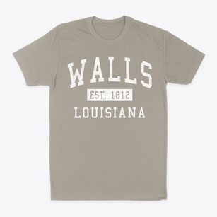Walls Louisiana Classic Established Classic Dad T-Shirt