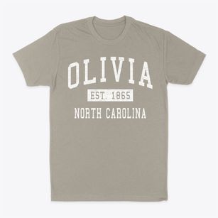 Olivia North Carolina Classic Established Classic Dad T-Shirt