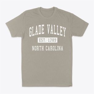 Glade Valley North Carolina Classic Established Classic Dad T-Shirt