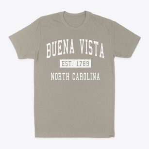 Buena Vista North Carolina Classic Established Classic Dad T-Shirt