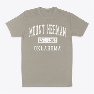 Mount Herman Oklahoma Classic Established Classic Dad T-Shirt