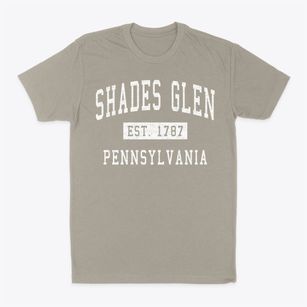 Shades Glen Pennsylvania Classic Established Classic Dad T-Shirt