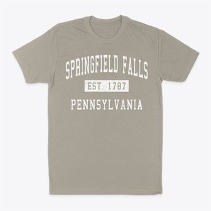 Springfield Falls Pennsylvania Classic Established Classic Dad T-Shirt