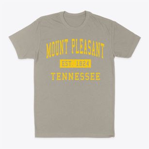 Mount Pleasant Tennessee Classic Established Classic Dad T-Shirt