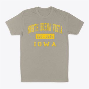North Buena Vista Iowa Classic Established Classic Dad T-Shirt